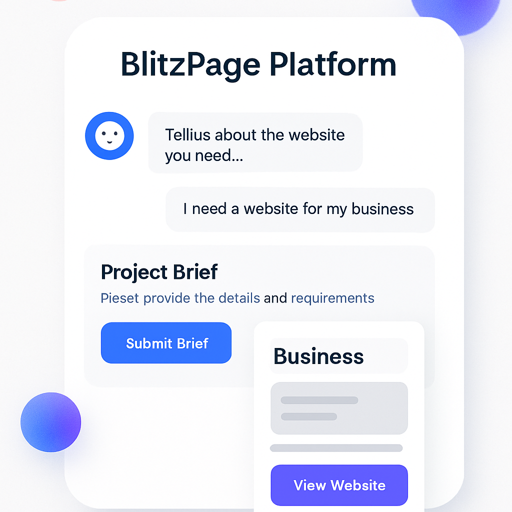 BlitzPage Platform