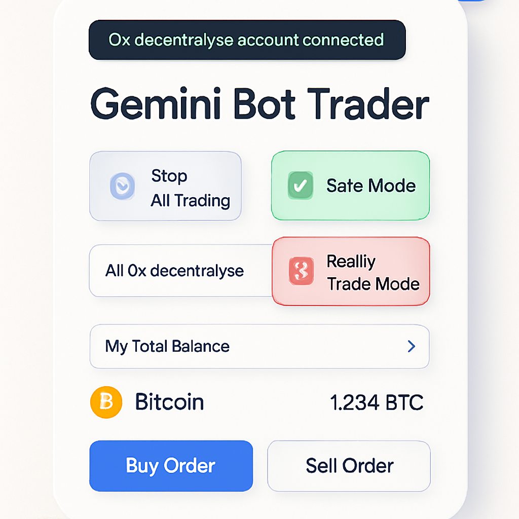 Gemini Bot Trader
