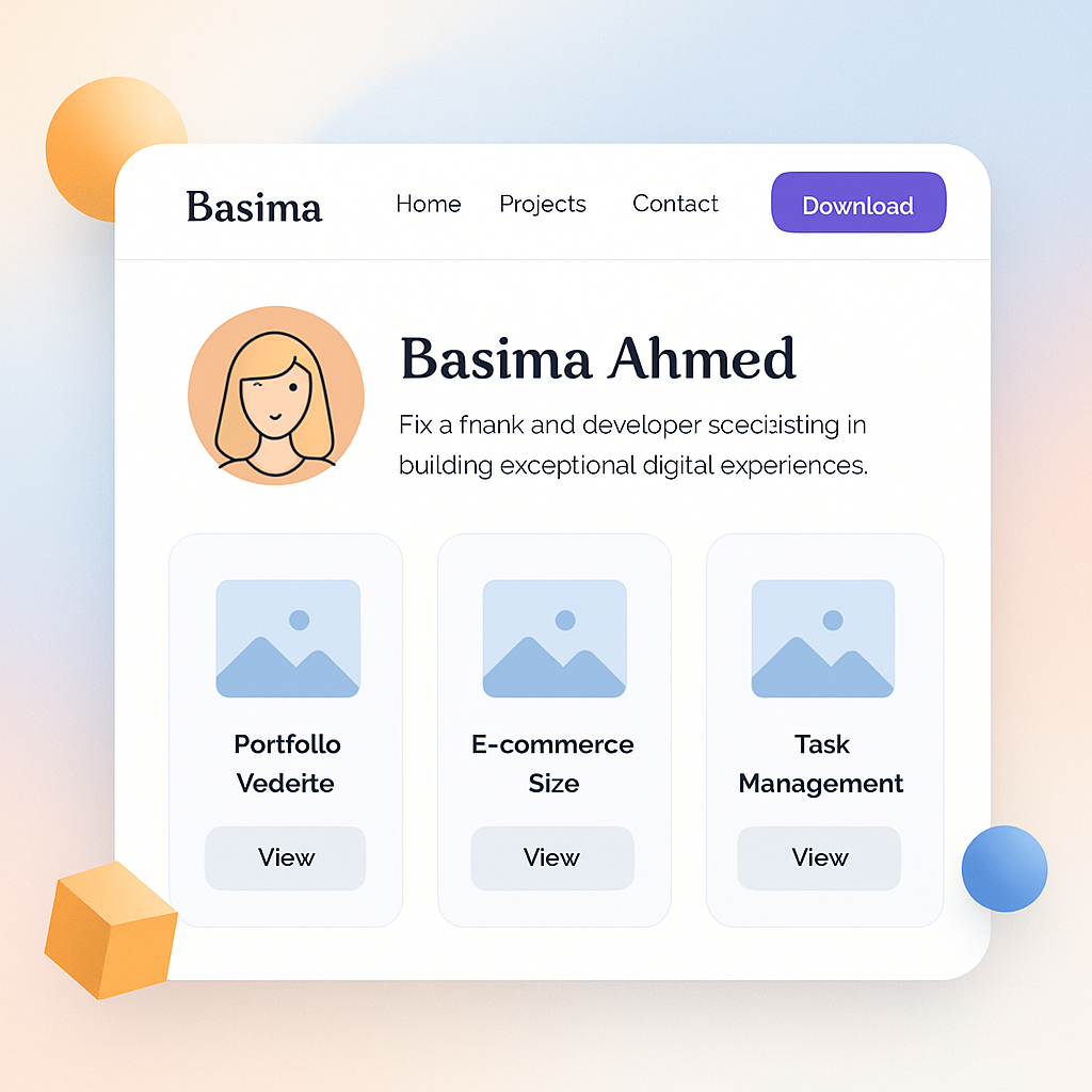 Basima Simple Portfolio