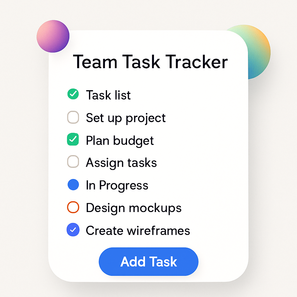 Team Task Tracker