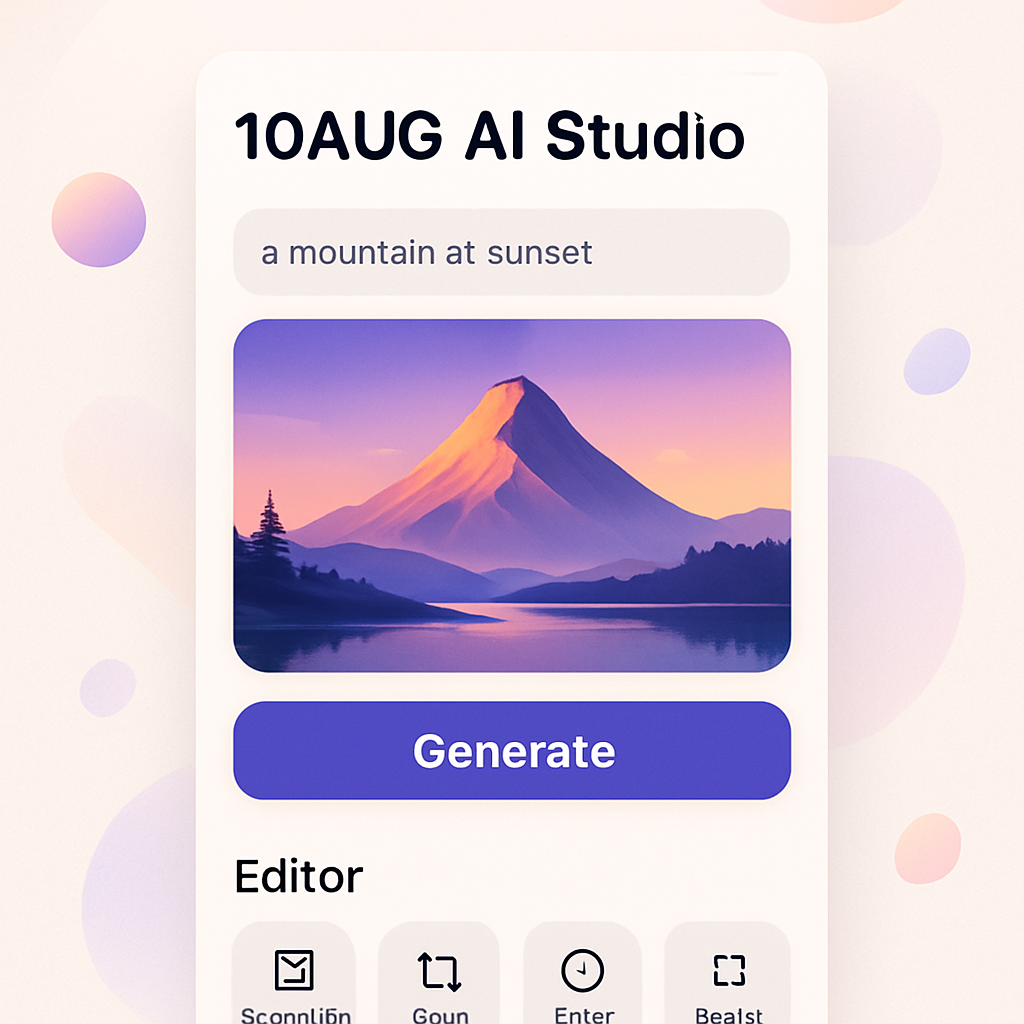 10AUG AI Studio