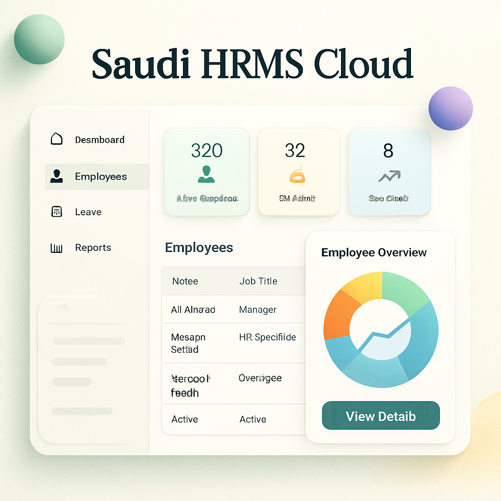 Saudi HRMS Cloud