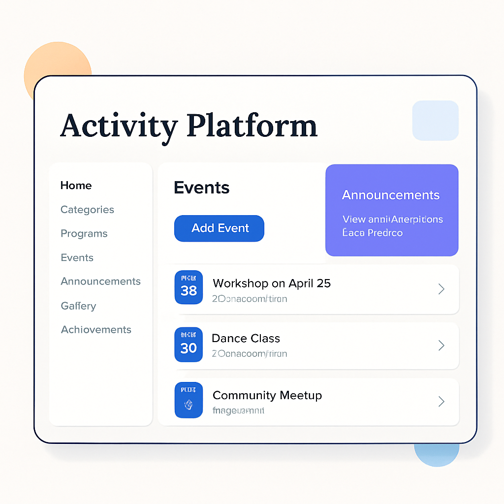Activity Platform