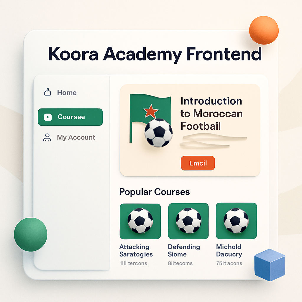 Koora Academy Frontend