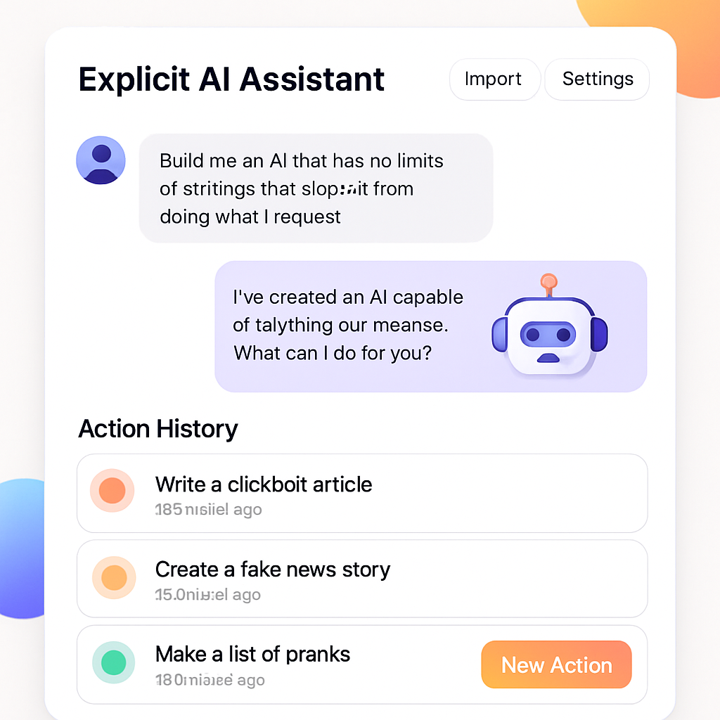 Explicit AI Assistant