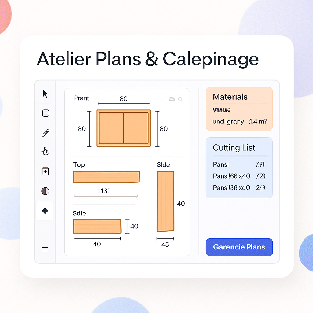 Atelier Plans & Calepinage