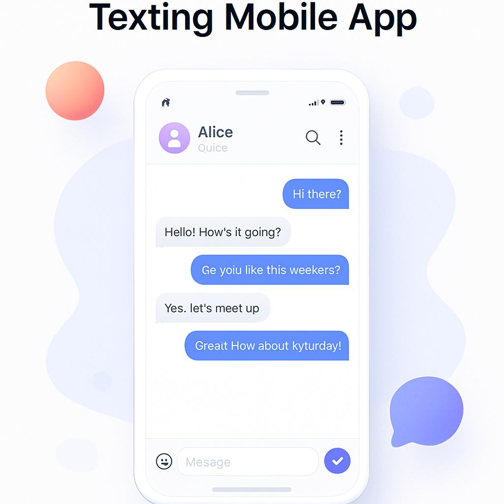 Texting Mobile App