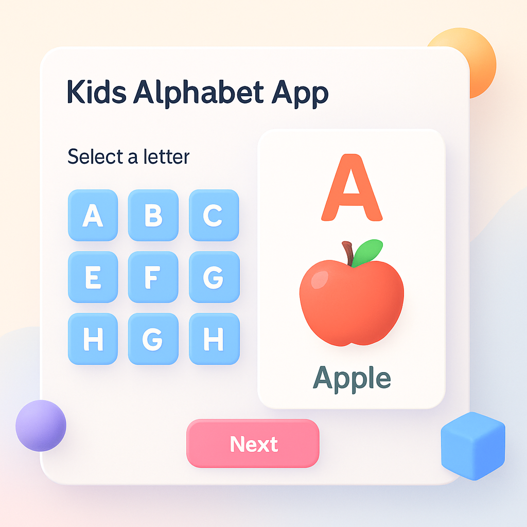 Kids Alphabet App