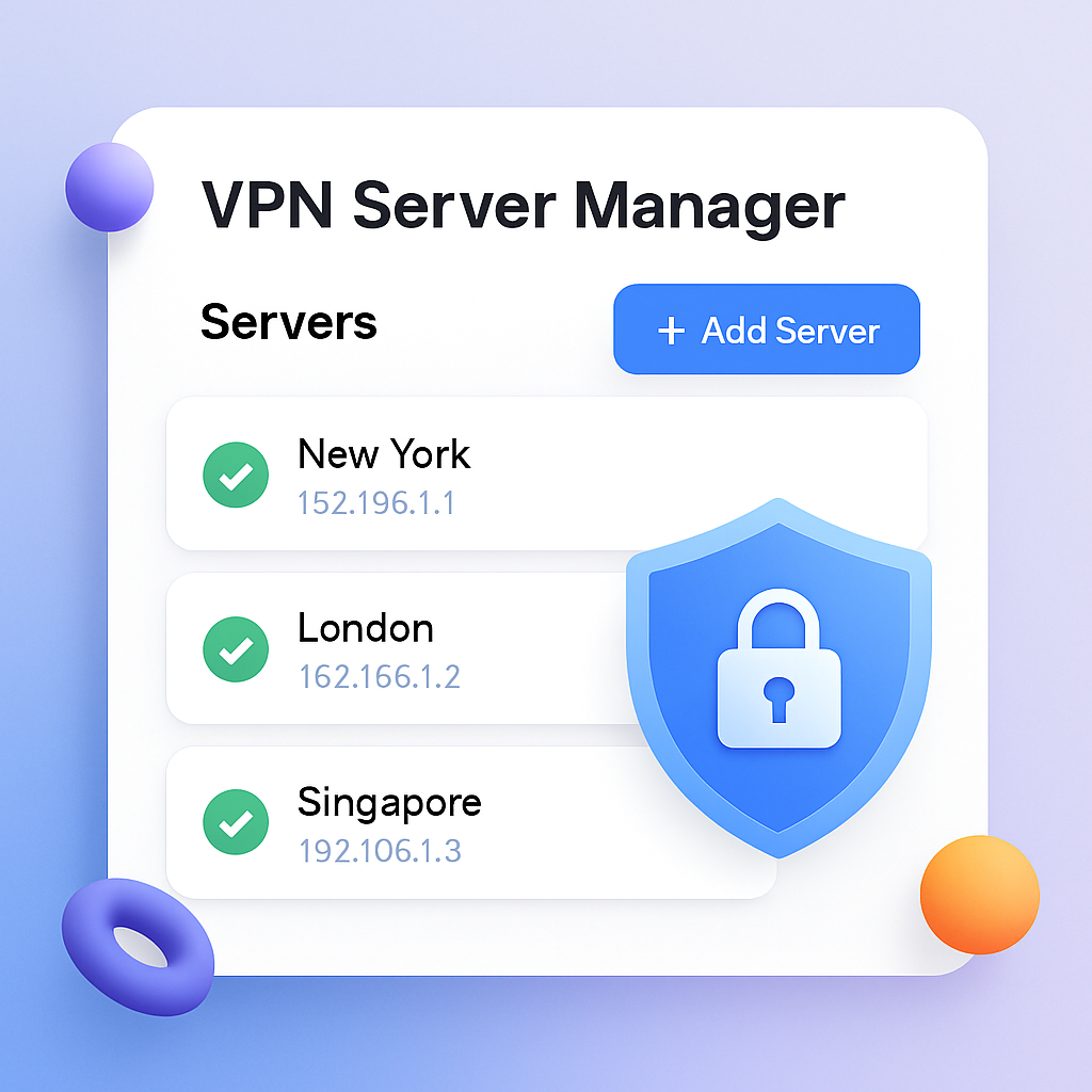 VPN Server Manager