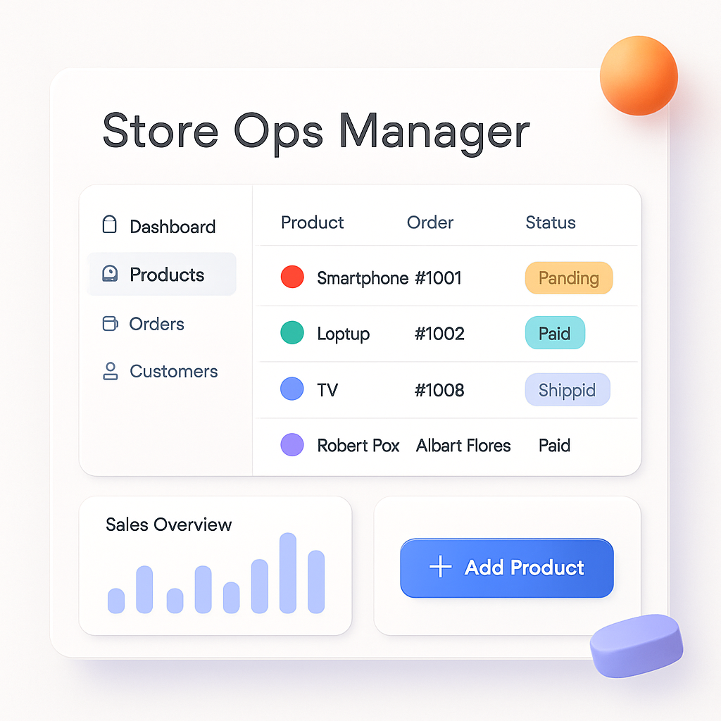 Store Ops Manager