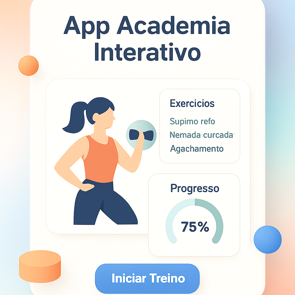 App Academia Interativo