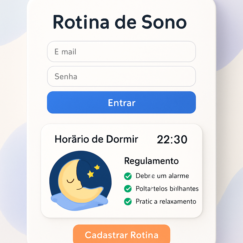 Rotina de Sono