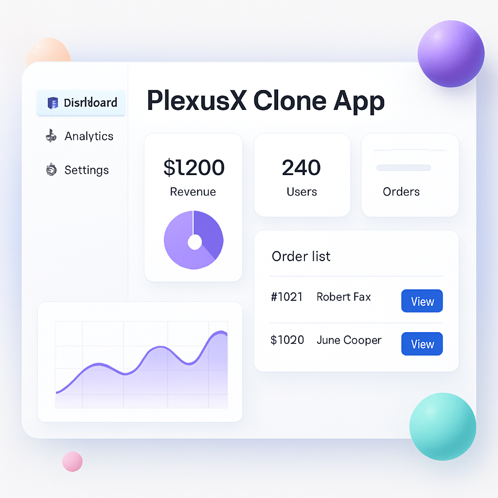 PlexusX Clone App