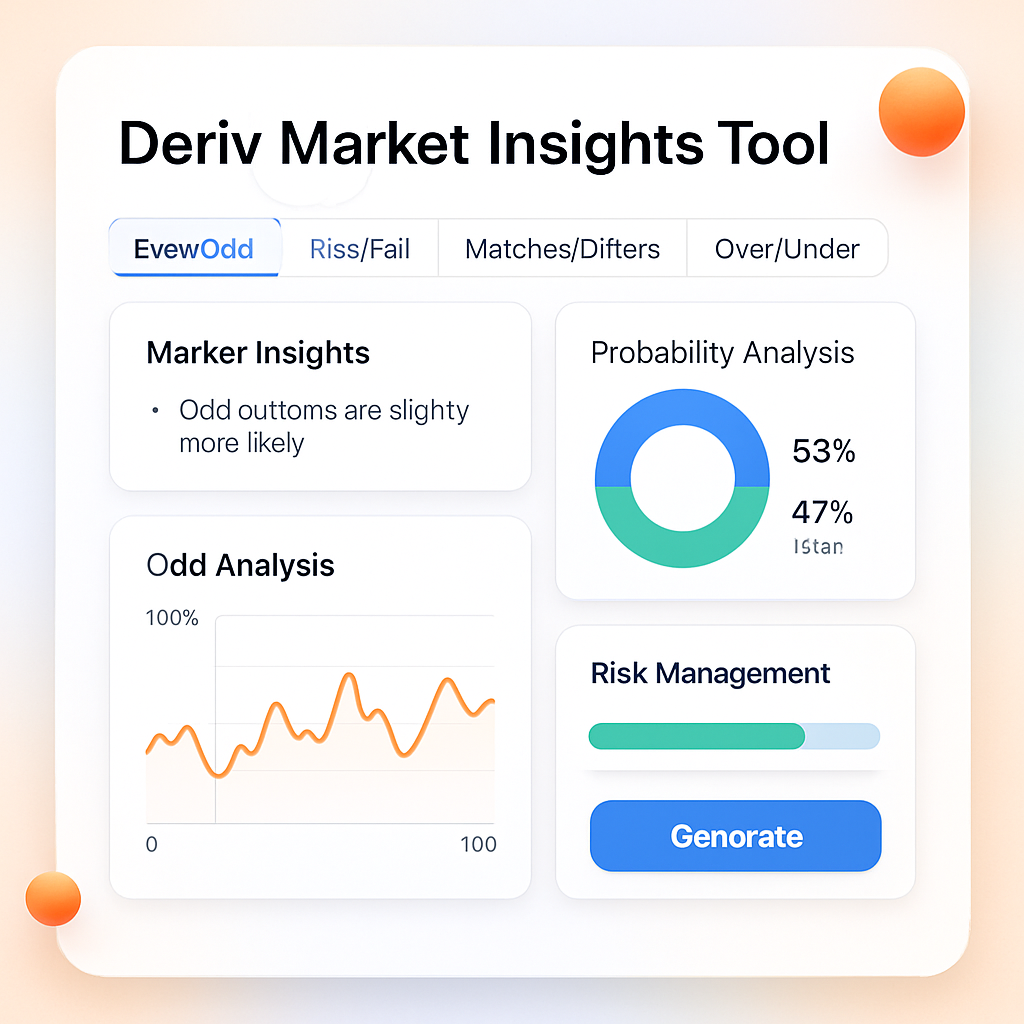 Deriv Market Insights Tool