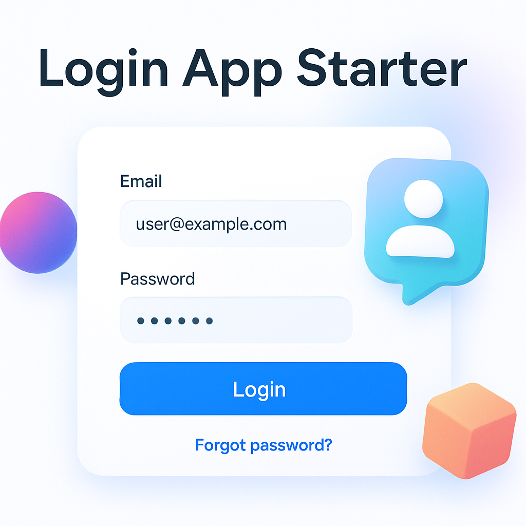 Login App Starter
