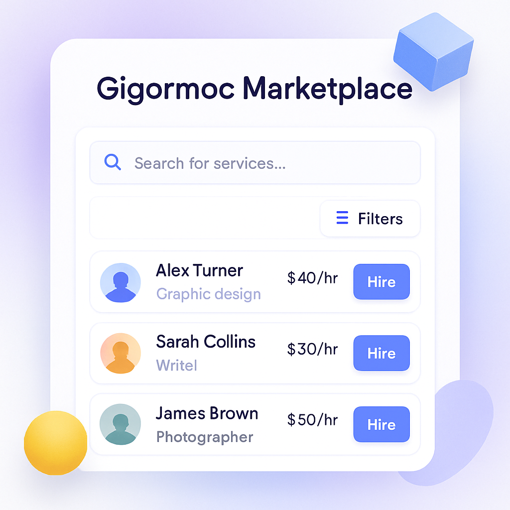 Gigormoc Marketplace