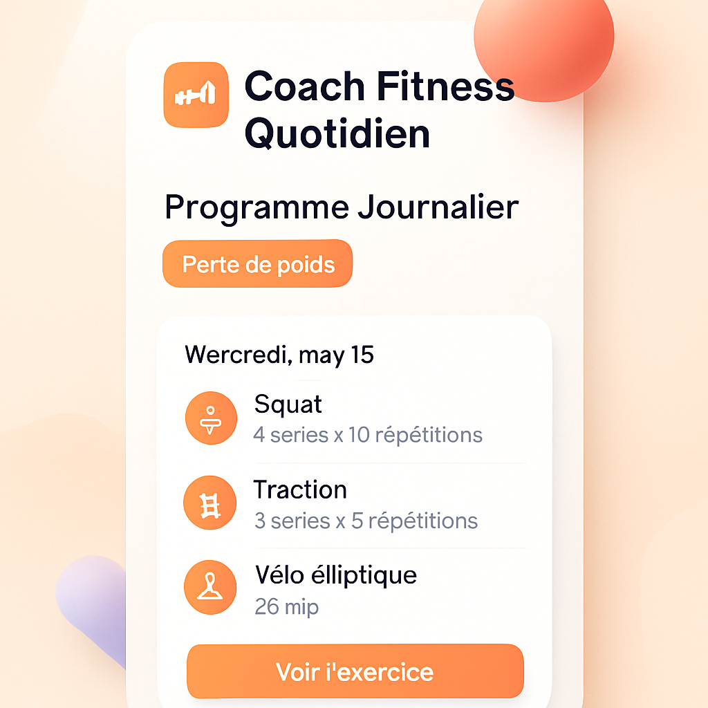 Coach Fitness Quotidien