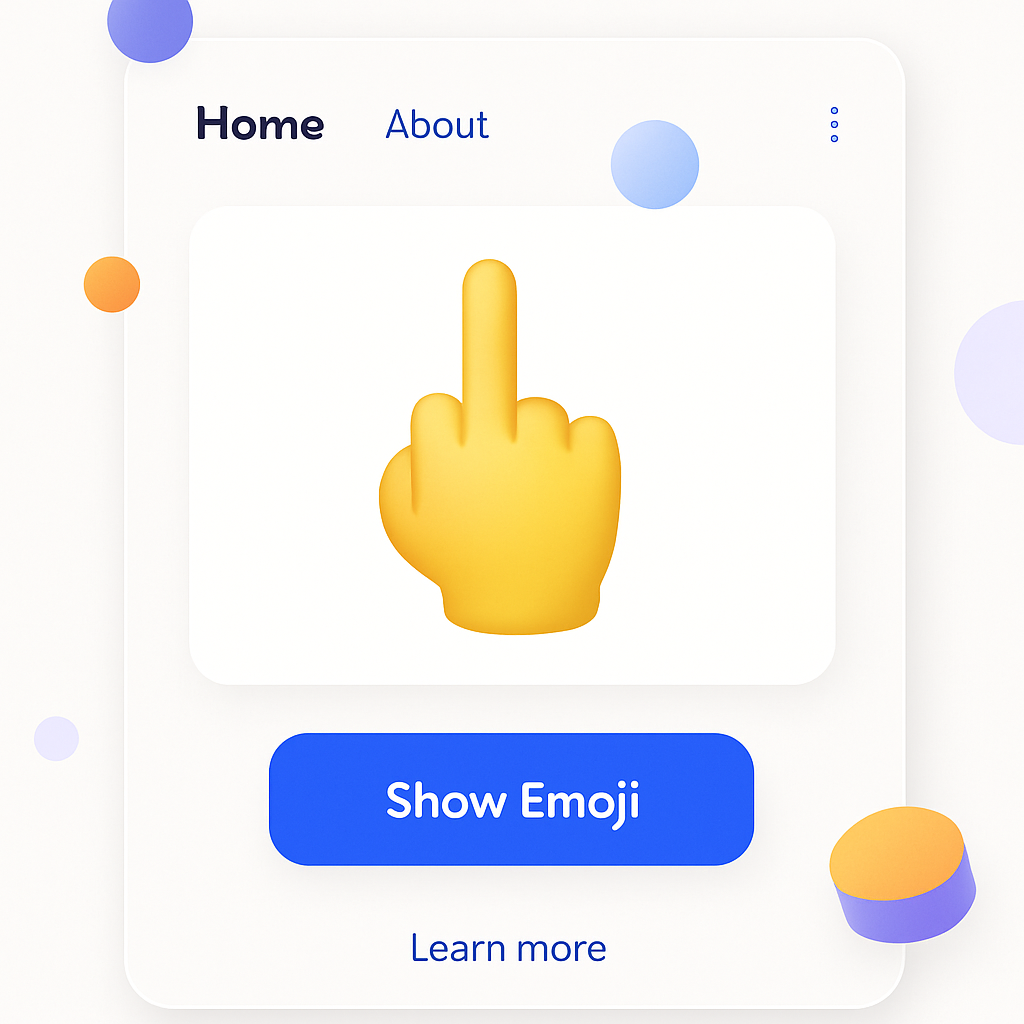 Emoji Splash App