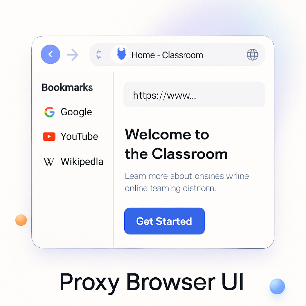 Proxy Browser UI