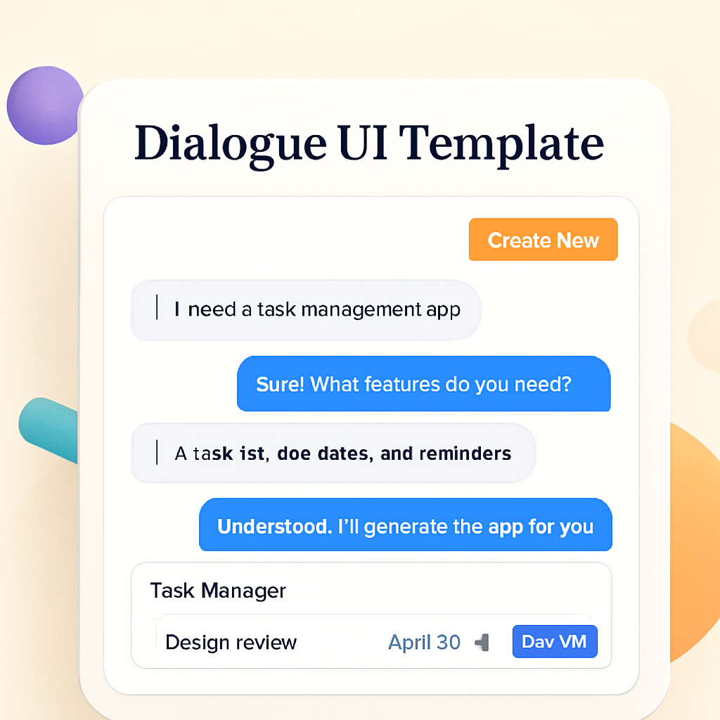Dialogue UI Template