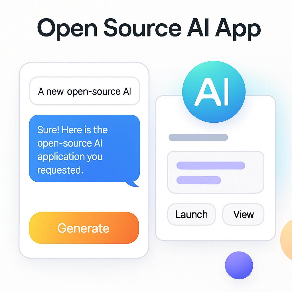 Open Source AI App