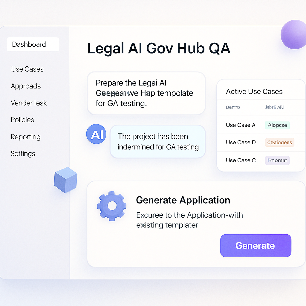 Legal AI Gov Hub QA